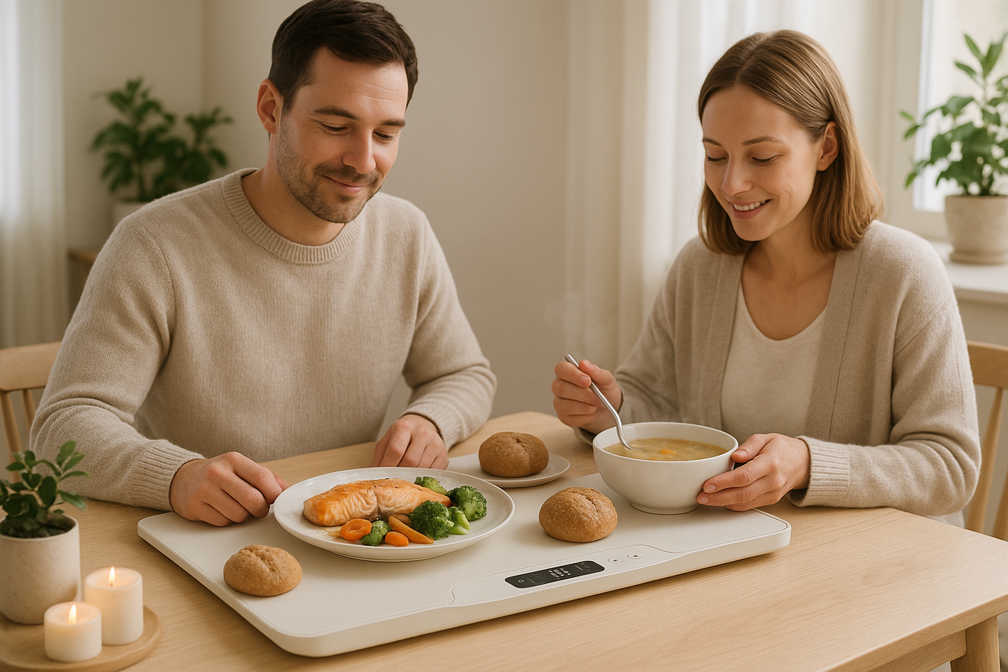 Warmora™ – Foldable Electric Food Warming Mat (Keep Meals Hot & Fresh)
